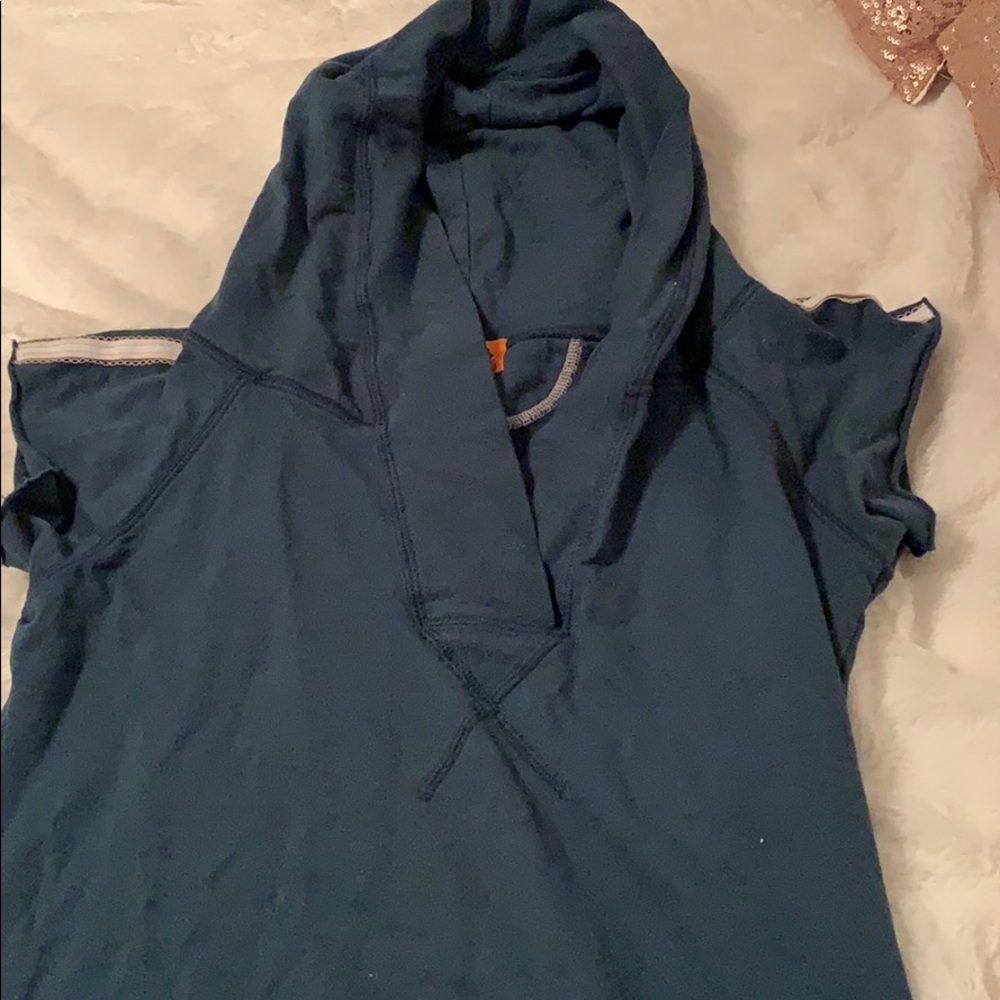 Short sleeve juicy hoodie